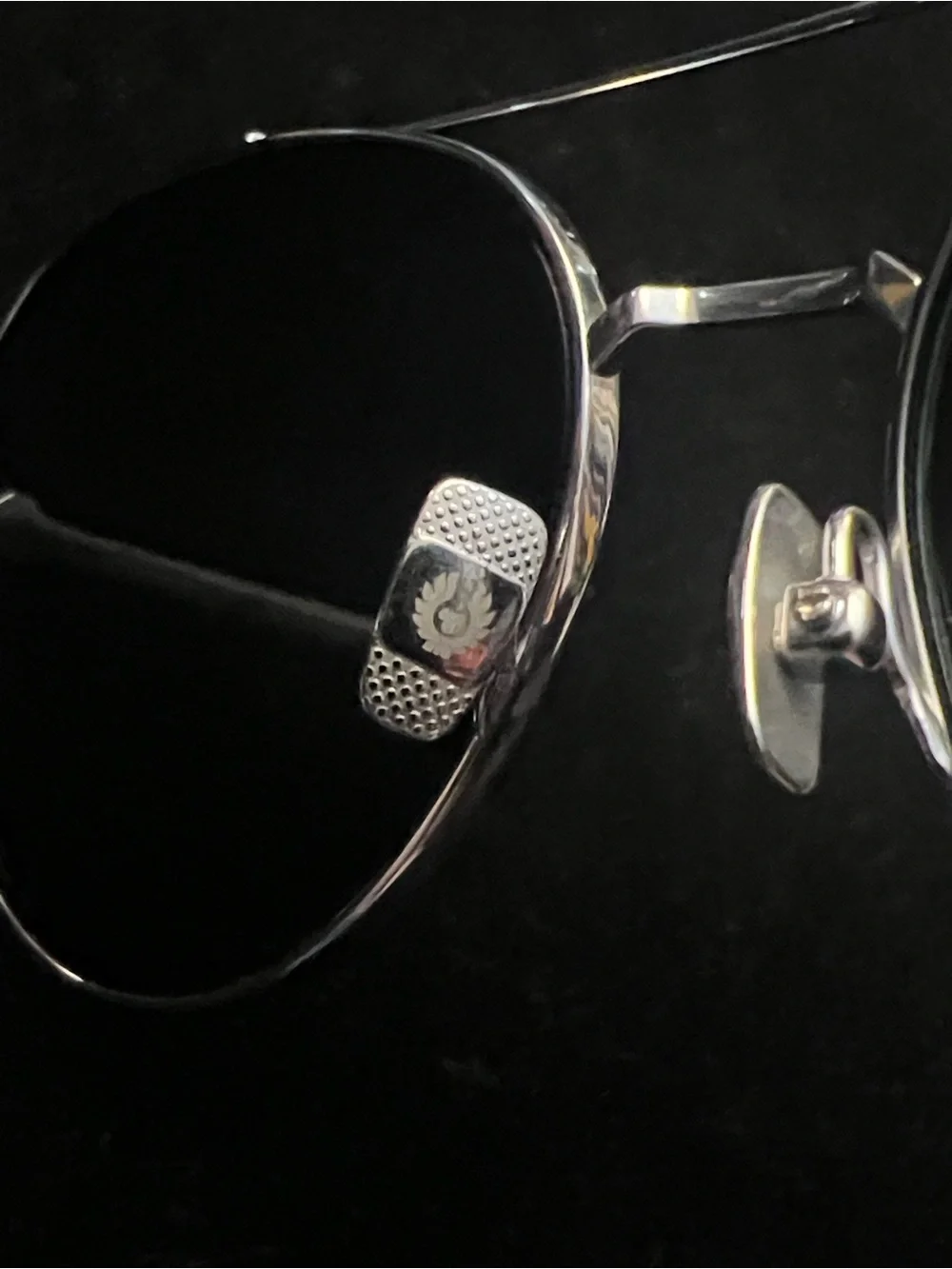 Belstaff Magnun Classic Men's Aviator, made in Japan 🇯🇵 titanium